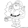 Disegni di Natale:Babbo Natale
