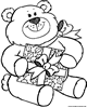 Disegni di Natale orsetto