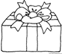 Disegni Natale regalo
